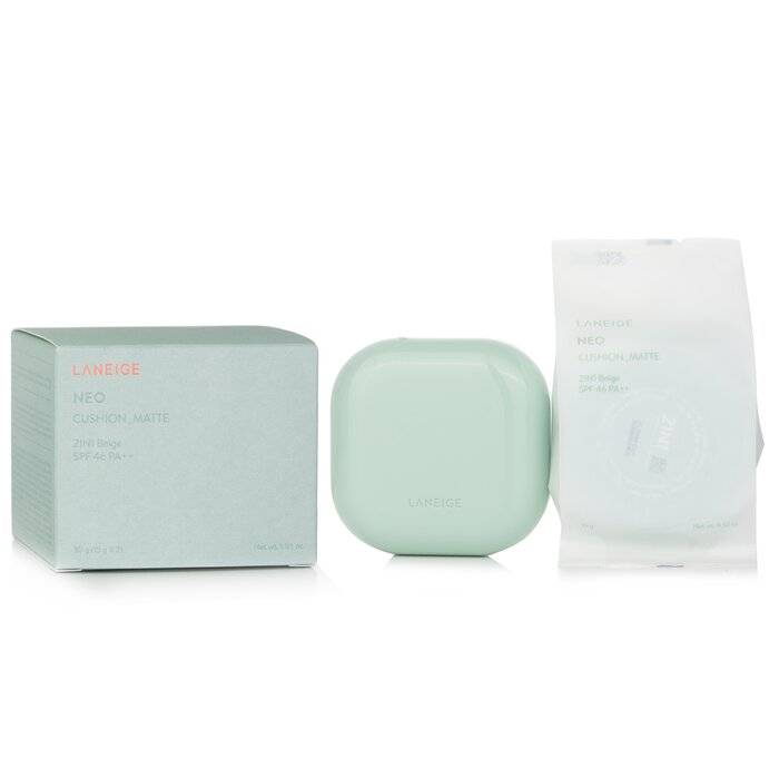 Neo Cushion Matte SPF46 - # 21N1 Beige 2x15g/1.05oz by Laneige