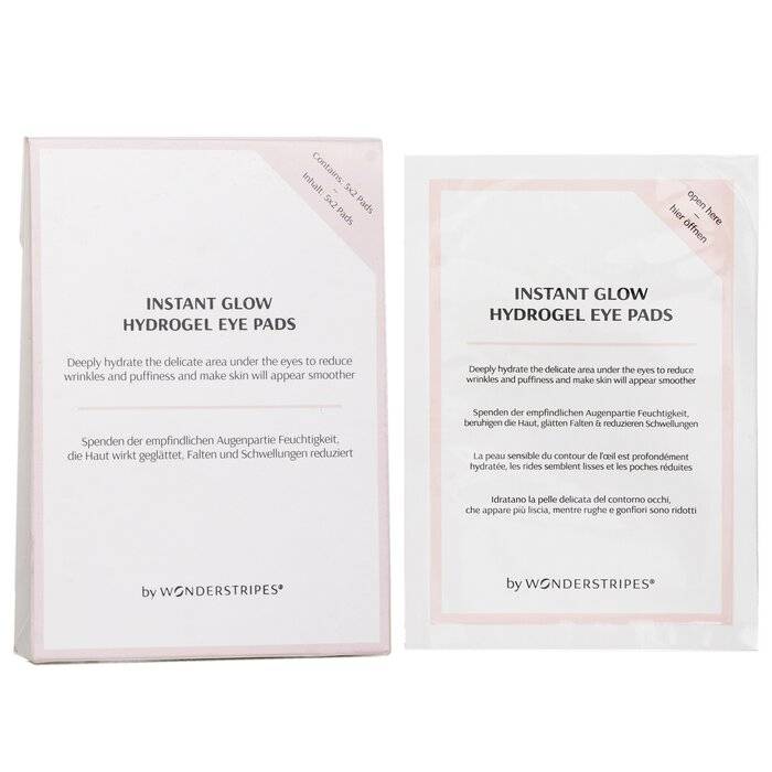 Instant Glow Hydrogel Eye Pads 5x2pads by WONDERSTRIPES