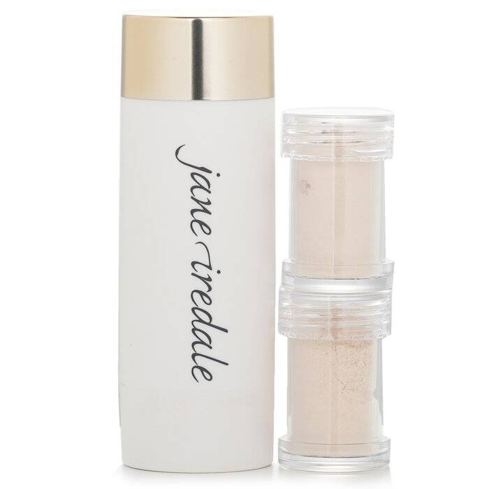 فرشاة قابلة للتبعئة Powder Me (فرشاة عدد 1، عبوة احتياطية عدد 2) - شفاف من Jane Iredale
