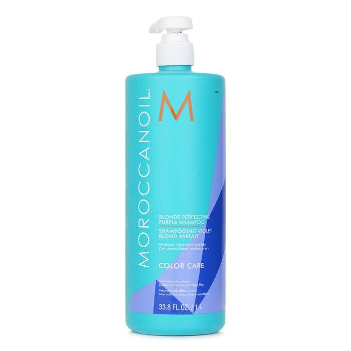 شامبو أرجواني لتكميل الشعر الأشقر أو المبيض أو الرمادي 1000ml/33.8oz من Moroccanoil