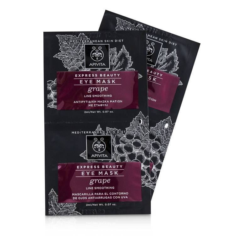 Express Beauty Eye Mask with Grape (Line Smoothing) by Apivita