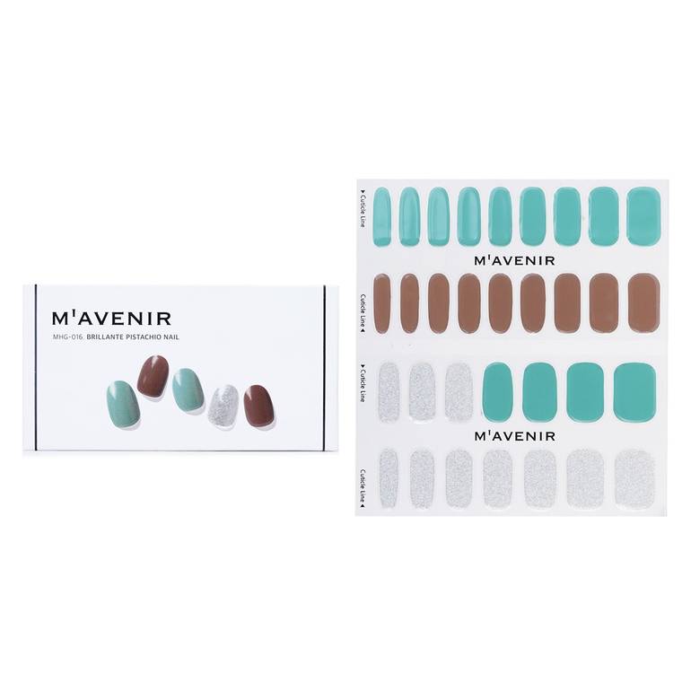 Nail Sticker (Assorted Colour) - # Brillante Pistachio Nail by Mavenir