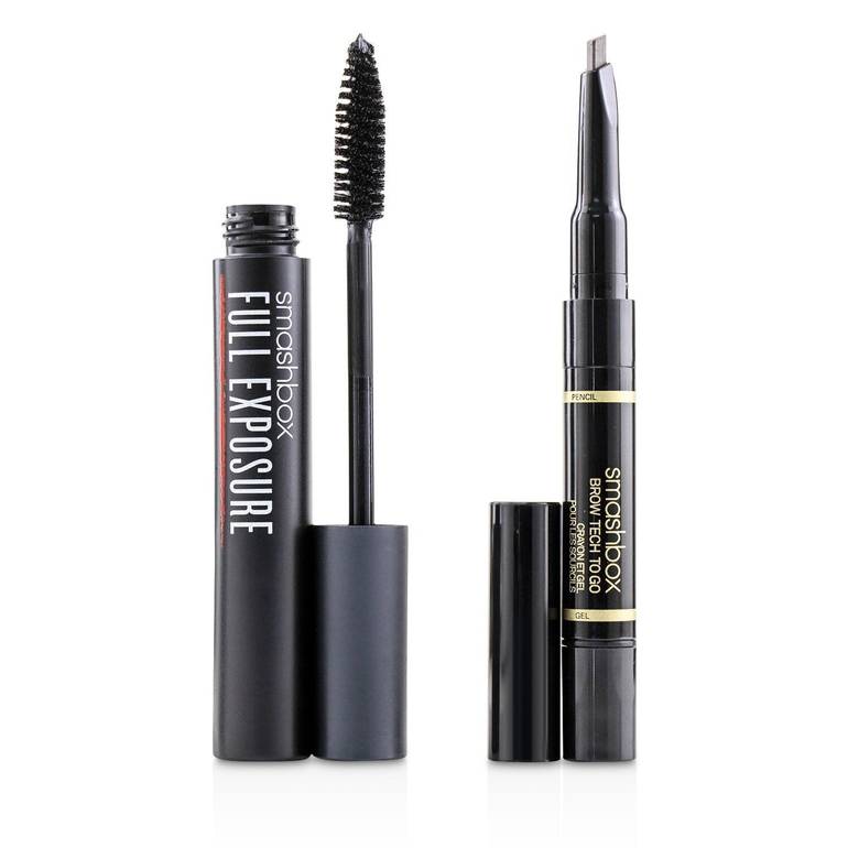 مجموعة ثنائية للعيون Get Framed: (1x مسكارا Full Exposure، 1x Brow Tech To Go) من Smashbox
