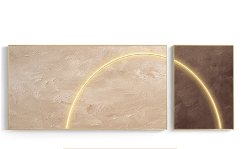  Two luminous panels 