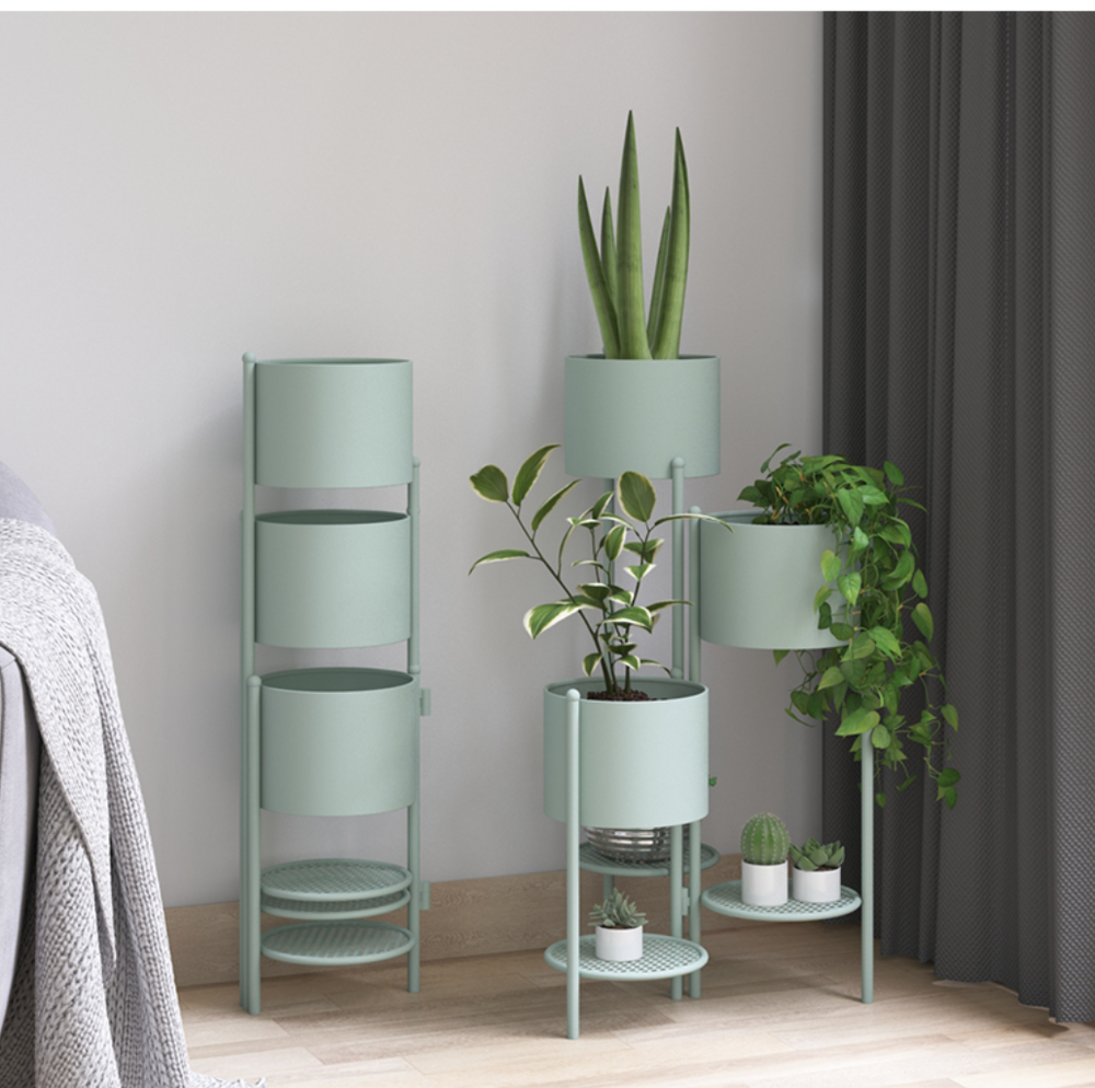  Stand with flower pots 