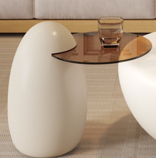  Round and side table 