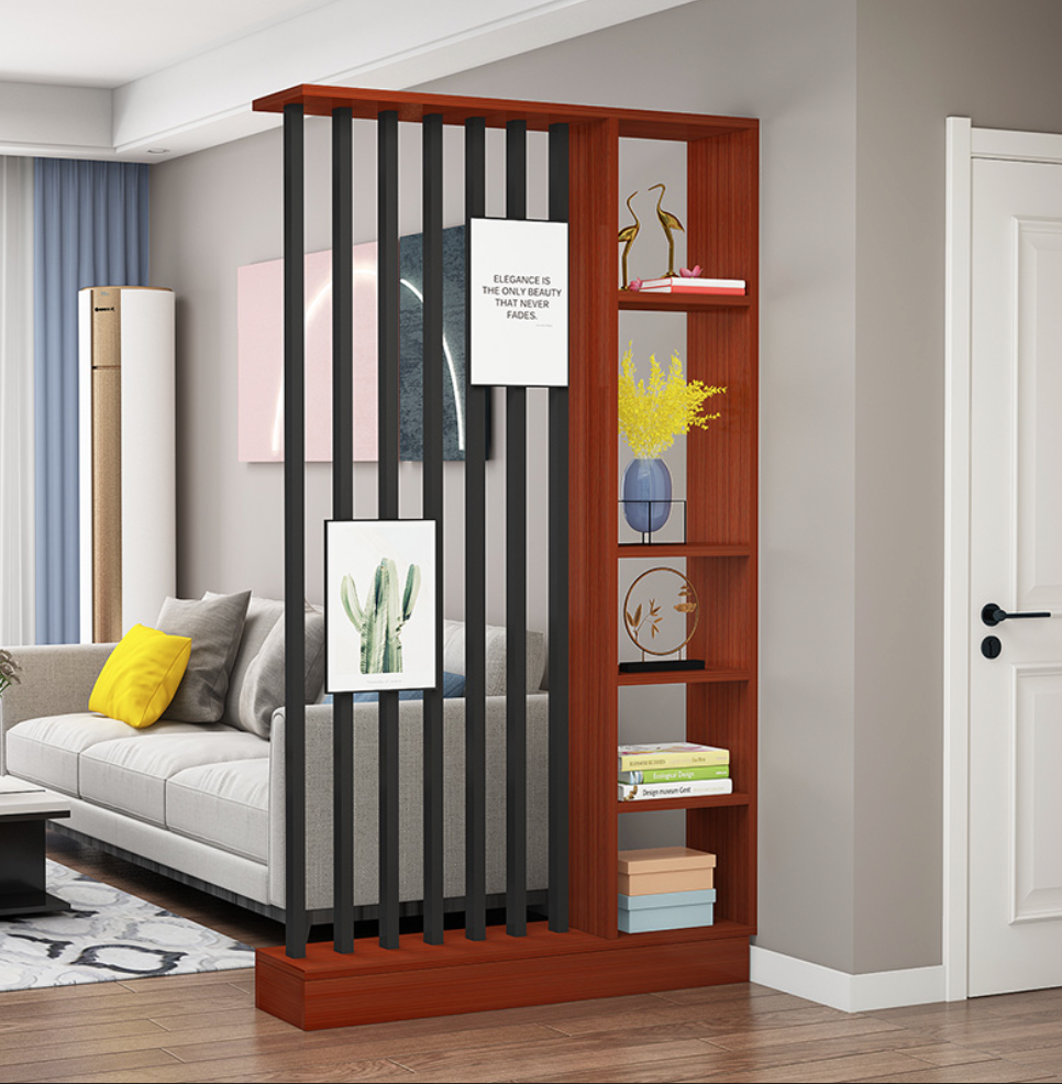  Partitioned cupboard with shelves 