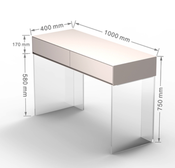  SOMPOK Dressing Table 