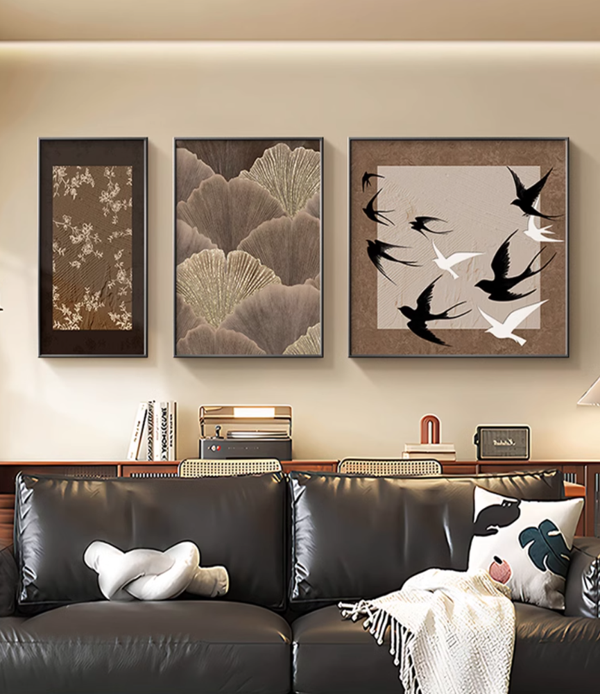  Set of three paintings G 