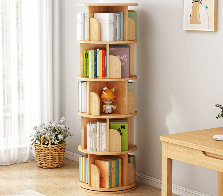  Rotating bookshelf 
