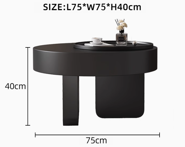  Round coffee table 