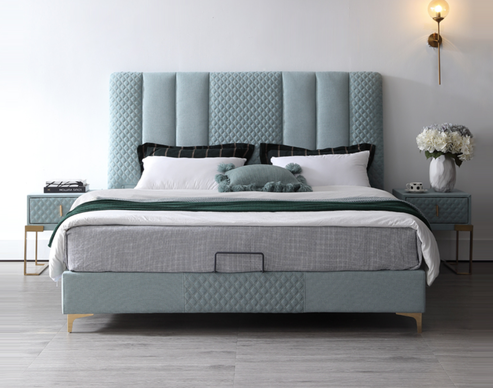  bed with nightstand 