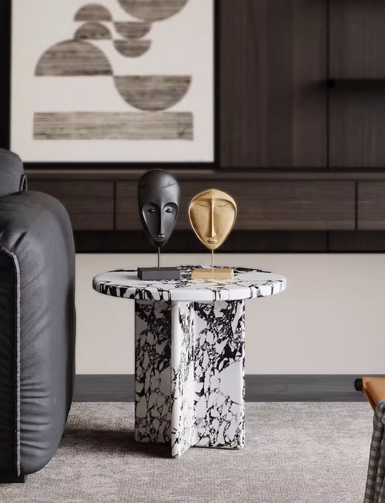  Marble coffee table 