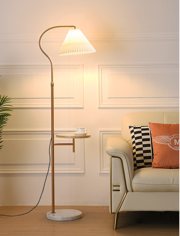  table with lighting 