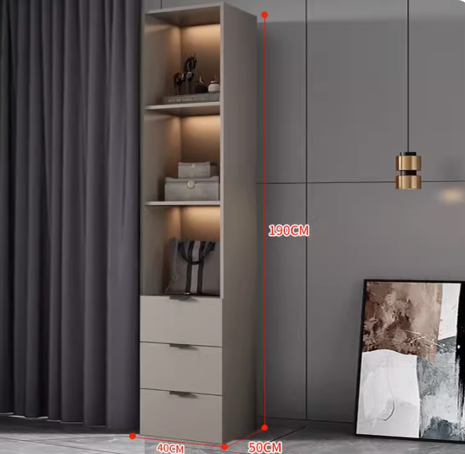  Glass door wardrobe 