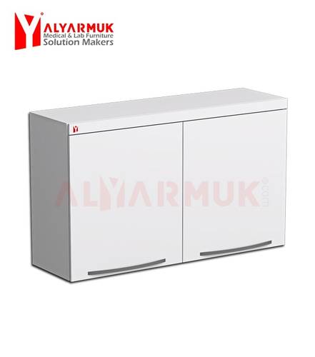 1 Meter Wall Cabinet with Solid Doors & Ample Storage