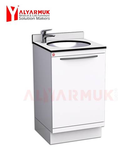 50cm Galvanized Metal Medical Sink Cabinet