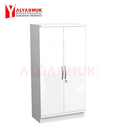 1m Medical Cabinet with Solid Steel Doors