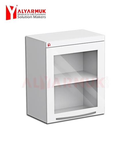 50cm Wall Cabinet with Acrylic Door & Adjustable Shelf