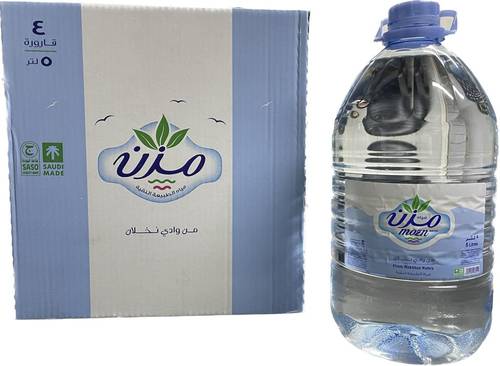 مياه الطبيعة النقية مزن 5 لتر