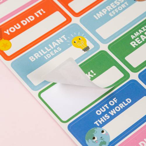 ملصقات للمعلمة بتصاميم منوعة باللغة الانجليزية 780 ملصق 