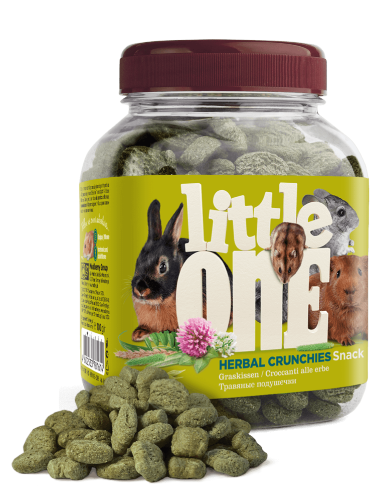 ليتل ون سناك المقرمشات العشبية 100 جرام Little One snack Herbal Crunchies 100g