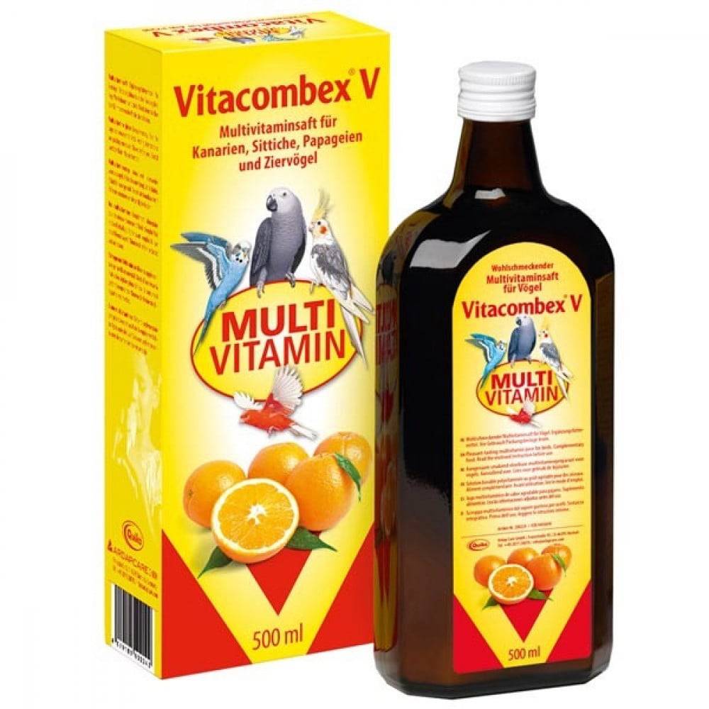 فيتاكومبكس فيتامينات متعددة من كويكو - ملتي فيتامين للطيور Quiko Vitacombex V: Multivitamin Juice for birds
