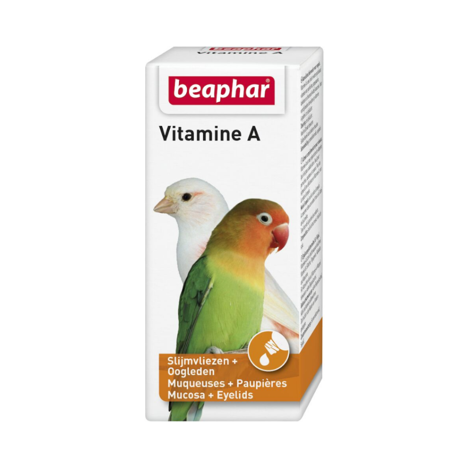 بيفار علاج نقص فيتامين A للطيور 20 مل Beaphar Vitamin A for Birds