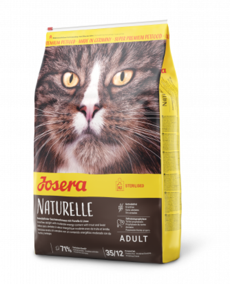 جوسيرا نايتشرال طعام القطط المعقمة سالمون Josera Naturelle - Salmon Sterilized