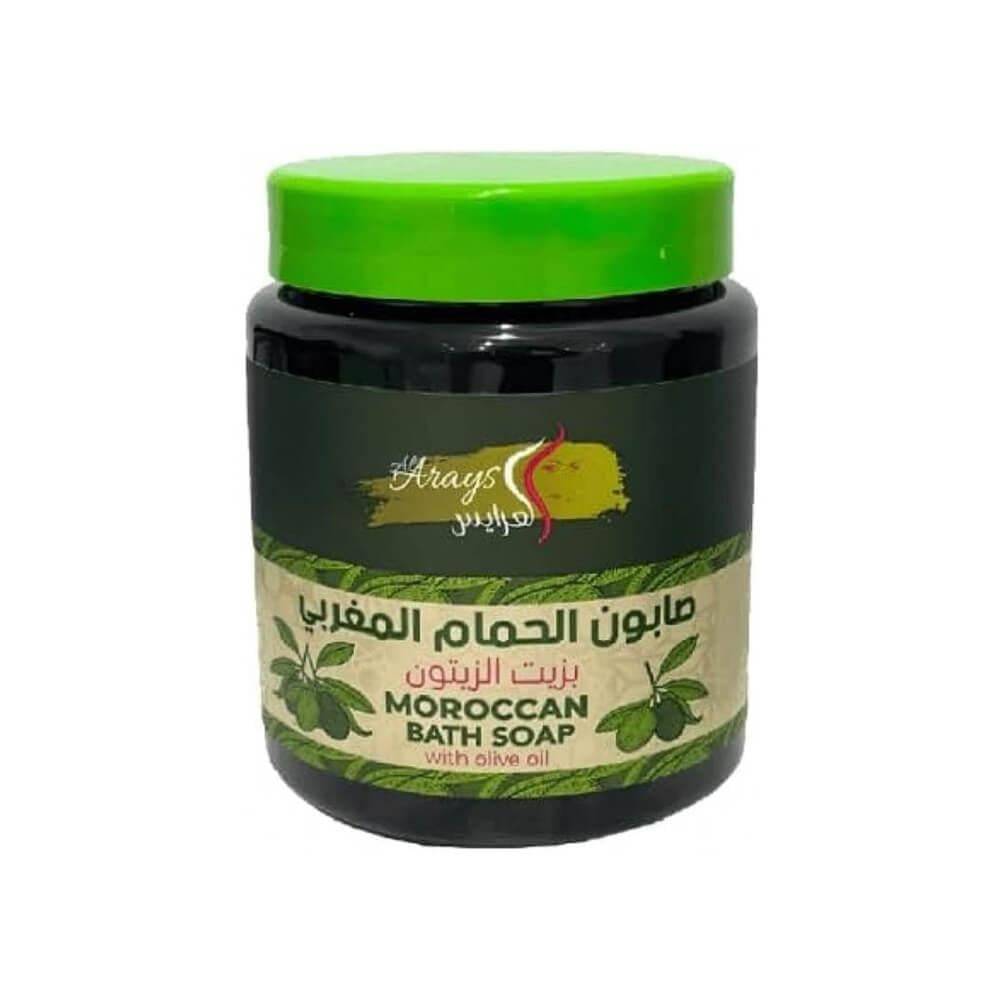Al Arayes Moroccan Bath Soap with Olive Oil - 700 ml