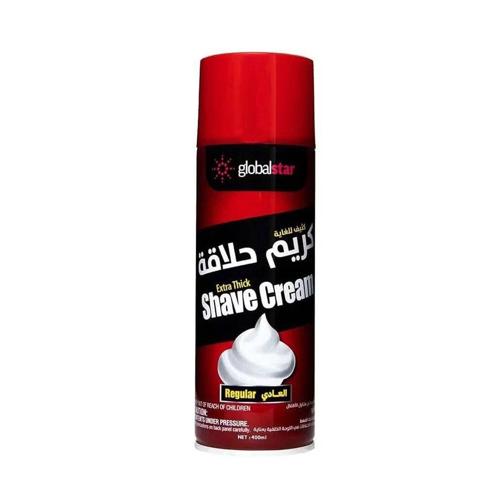 Global Star Extra Thick Shaving Cream Regular - 400 ml