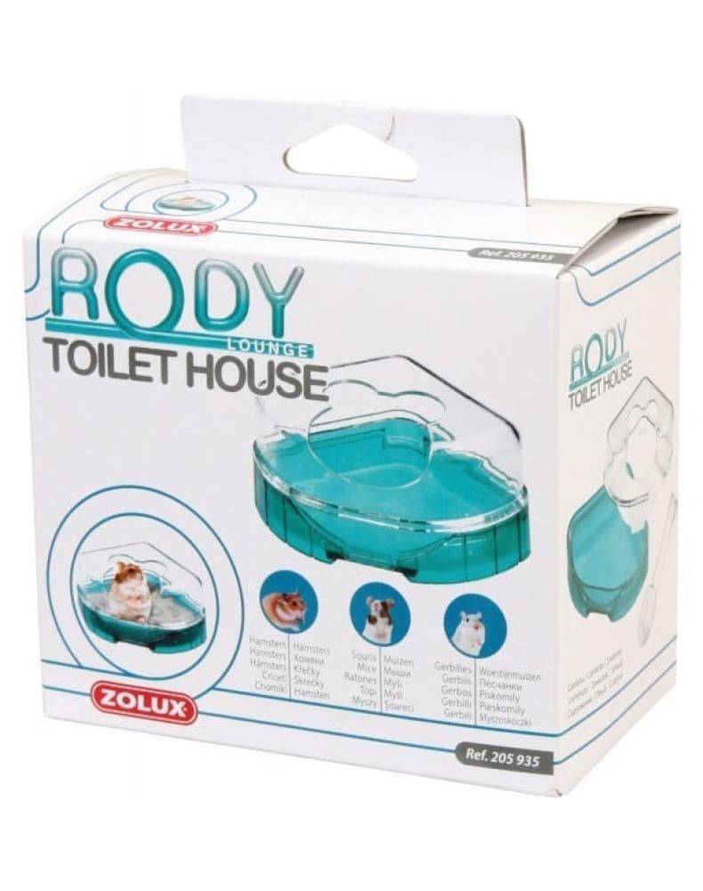 Zolux Rody Toilet House for Small Rodents - زولكس رودي حمام للقوارض الصغيرة