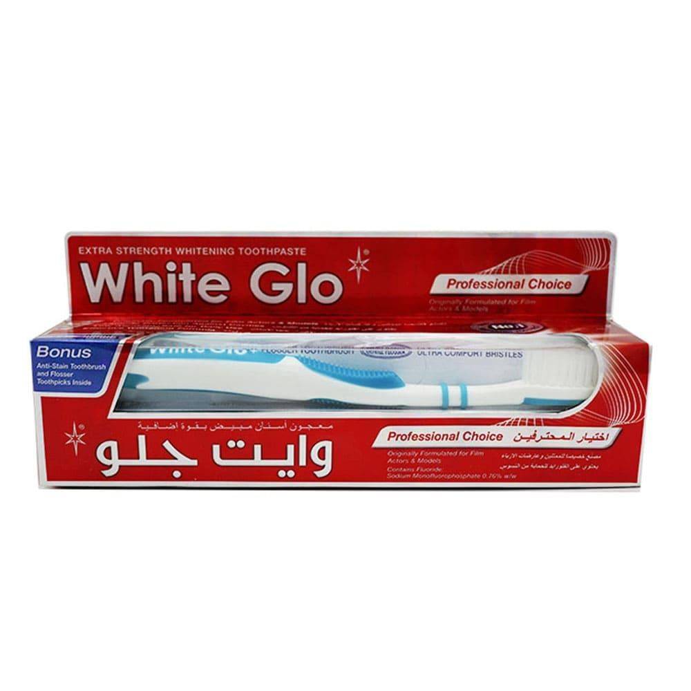 وايت جلو معجون تبييض الأسنان بقوة تبييض إضافية - 100 مل