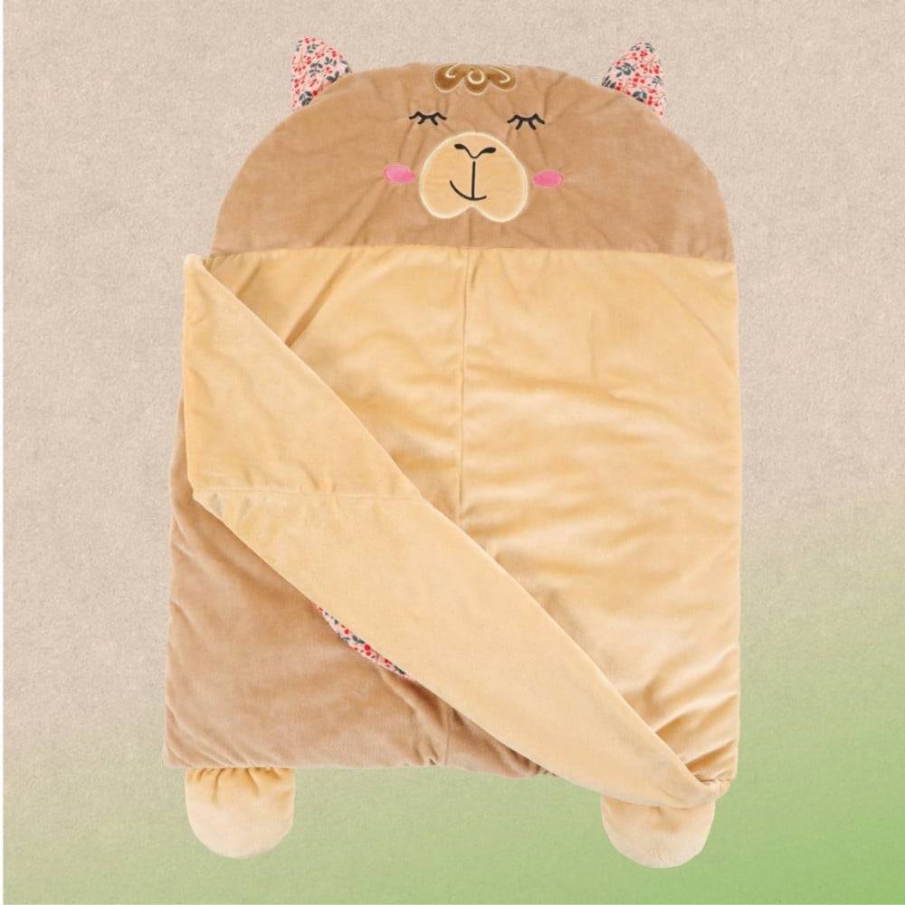 زولوكس بيلو تشيك مفرش لاما لحاف القطط والحيوانات الصغيرة Zolux Jouet Peluche Chiquitos LAMA Duvet