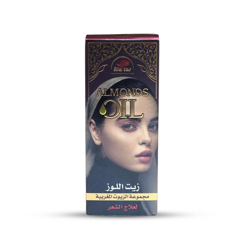 العطار زيت اللوز بمجموعة الزيوت المغربية لعلاج الشعر - 200 مل