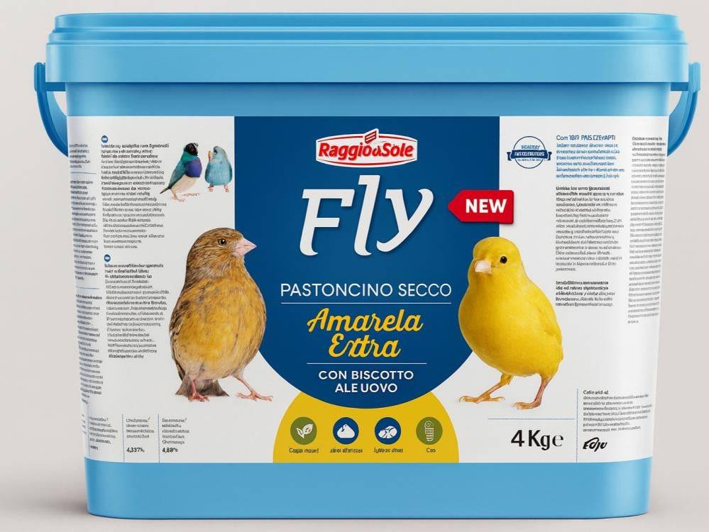 باتية الكناري من فلاي Amarela extra FLY 4kg