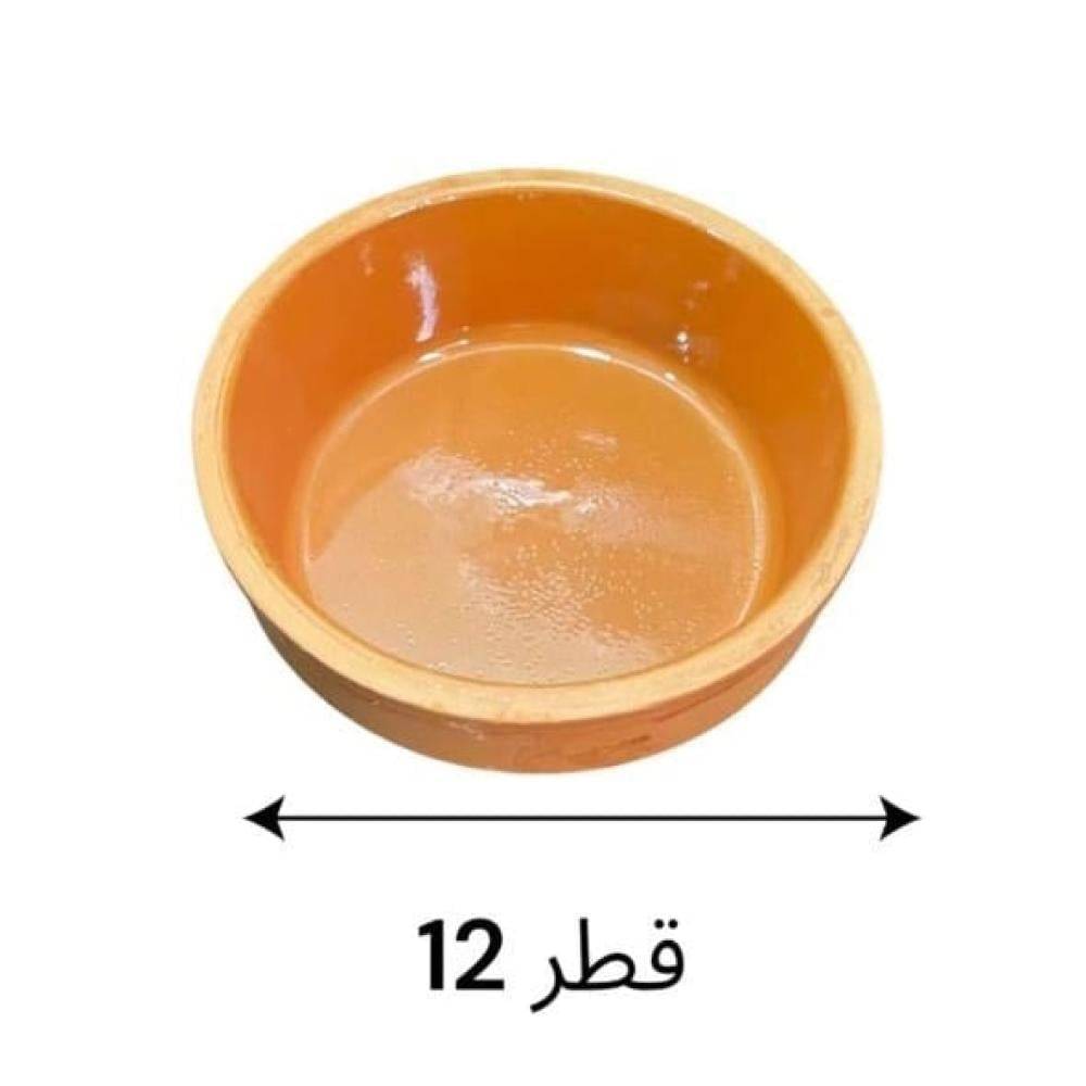 صحون فخار لتقديم طعام الطيور | أطباق فخارية طبيعية للباتيه والبذور والأكل اليومي