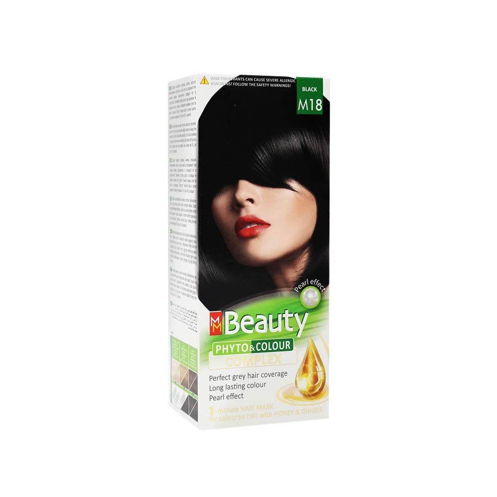 MM Beauty Complex Hair Dye - Black M18