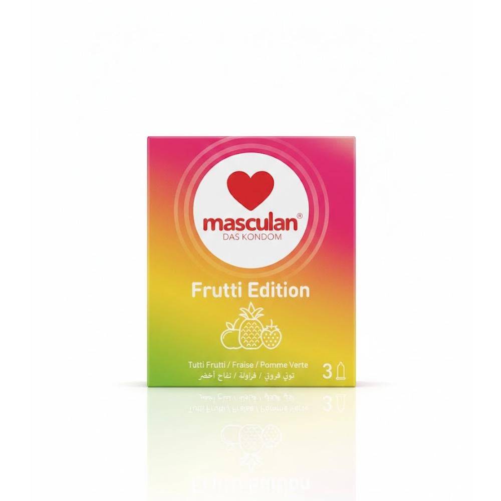 Masculan Fruity Edition Condom - 3 Pieces