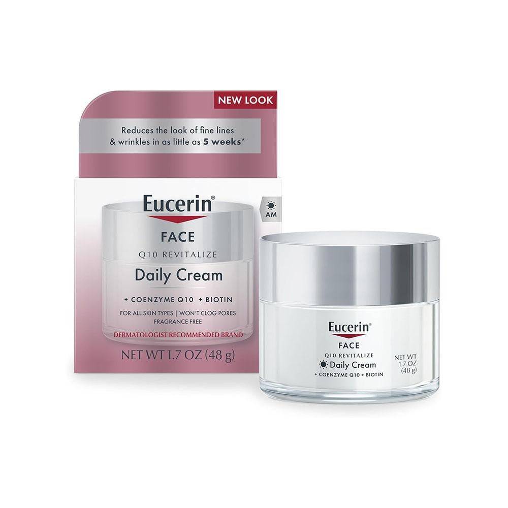 Eucerin Q10 Anti-Wrinkle Facial Cream - 48 gm