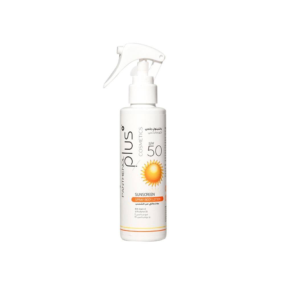 Panthenol Plus Cosmetics Sunscreen Spray Lotion SPF 50 – 125 ml