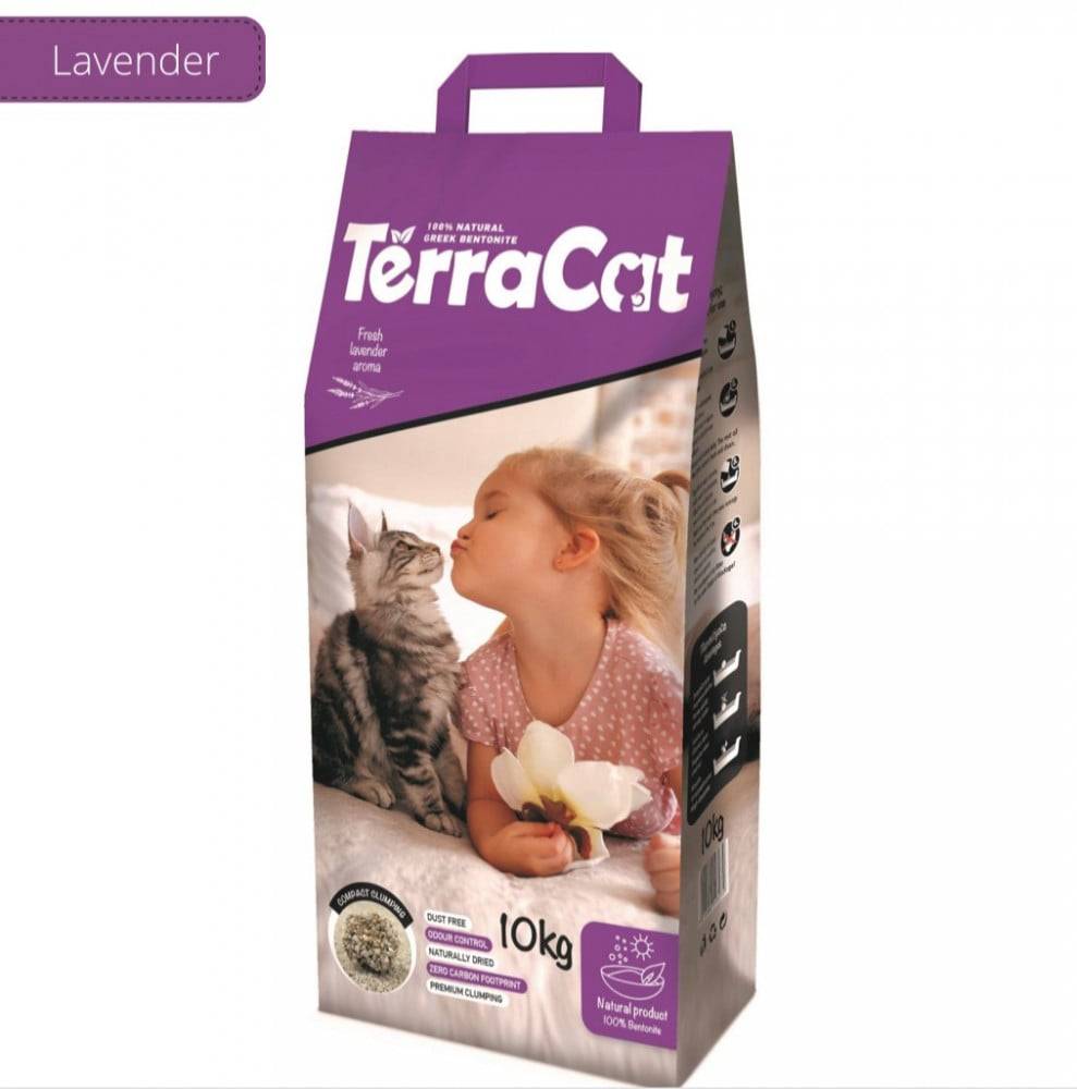 Terra Cat Cat Litter - Lavender
