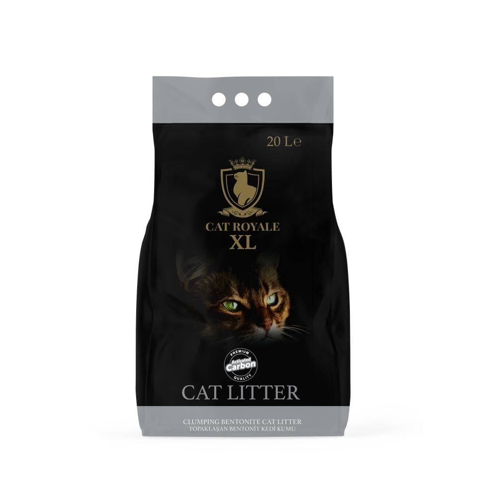 رمل قطط كات رويال بالكربون CAT ROYAL CARBON SCETED