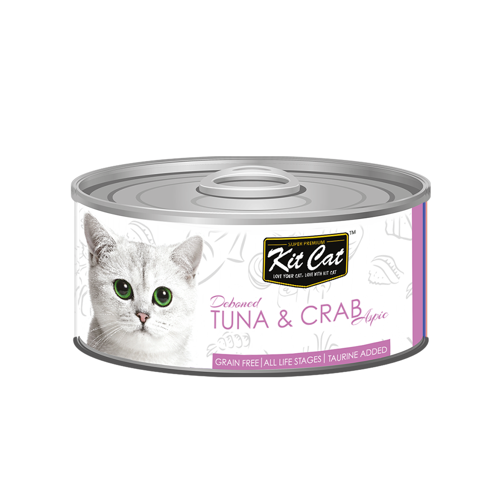 Kit Cat Deboned Tuna Crab Topper 80G