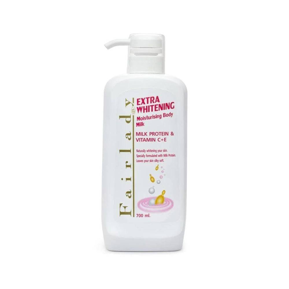 Fair Lady Skin Whitening and Lightening Lotion with Milk Protein and Vitamin E and C Extracts - 700 ml