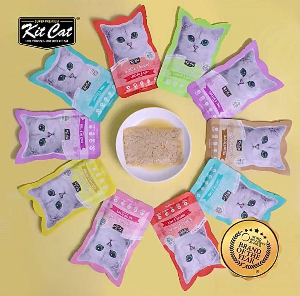 Kit Cat Petite Pouch Complete Balance Tuna In Recipe