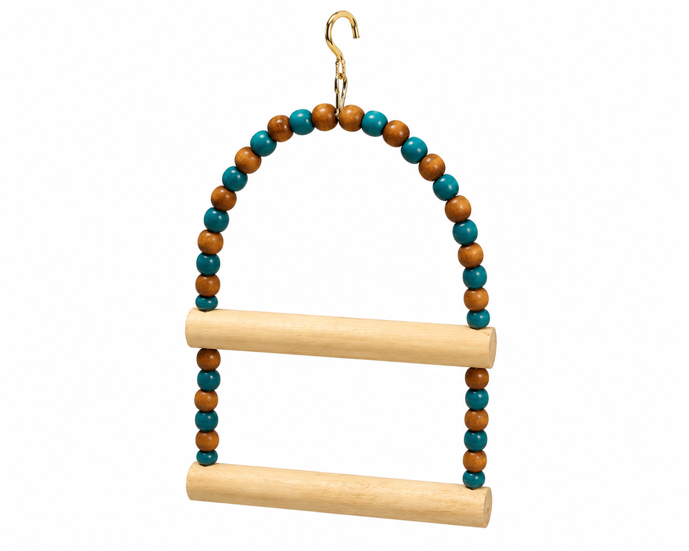 2-Level Wooden Perch Ring