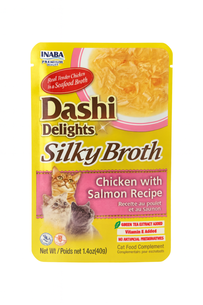 Inaba Dashi Delight Silky Broth Chicken With Salmon Recipe 40G