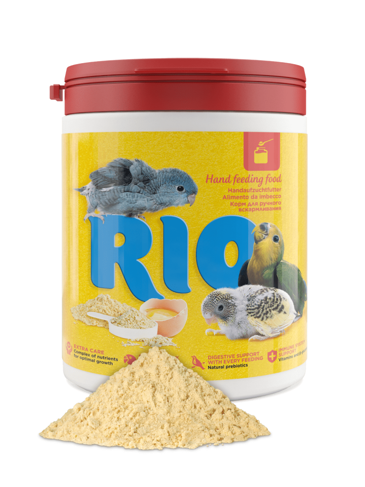 ريو طعام التغذية اليدوية لغر الفروخ الصغيرة - سيريلاك طيور RIO Hand feeding food