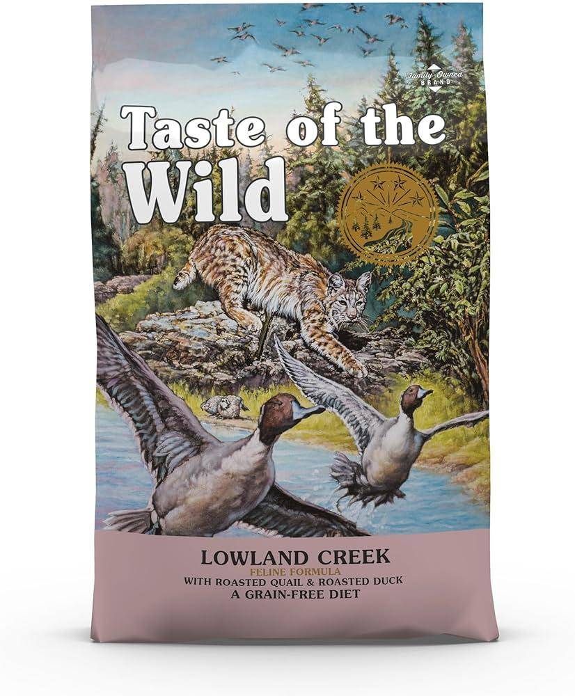Taste Of The Wild Feline Lowland Creek With Roasted Quail Roasted Duck 6Kg